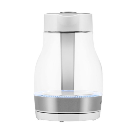 Чайник Hyundai HYK-G3802 белый/серебристый