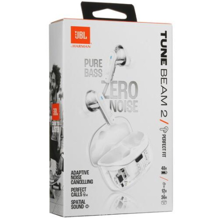 Наушники TWS JBL Tune Beam 2 белый