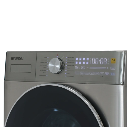 Стиральная машина HYUNDAI WME9413 темно-серебристый