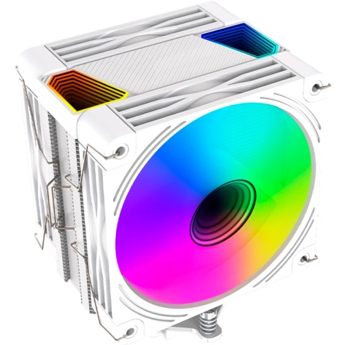 Кулер Bloody BD-AC230-ARGB1 ARGB (BD-AC230-ARGB1-WH) Soc-AM5/AM4/1200/1700/1851 белый 4-pin 22-32dB Al+Cu LCD 230W 715gr Ret