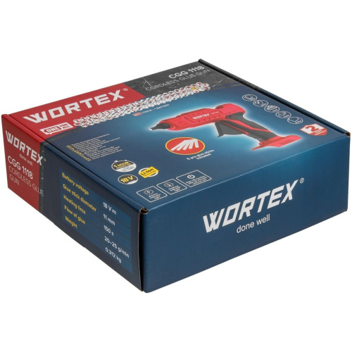 Термоклеевой пистолет Wortex CGG 1118 (1334528)