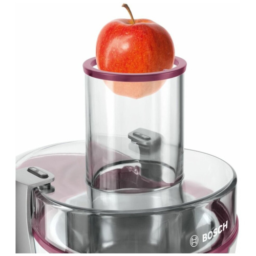 Соковыжималка центробежная Bosch MES25C0 белый/бордовый
