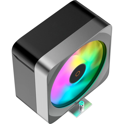 Кулер Ocypus Delta A40 EX BK ARGB, 120mm ARGB Fan, 4 Heat Pipes, 4-PIN PWM, 500-1800 RPM, 29DBA, Hydro Bearing, LGA115X/1200/1700/18XX