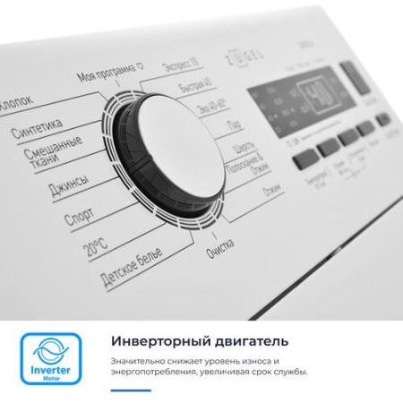 Стиральная машина ZUGEL ZWT813I белый
