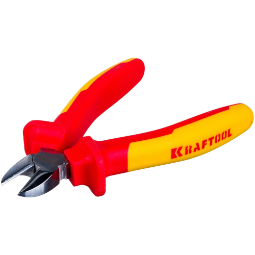 Бокорезы KRAFTOOL 2202-5-16 z01 Cr-Mo сталь, двухкомпонентная рукоятка, хромированное покрытие, 160мм