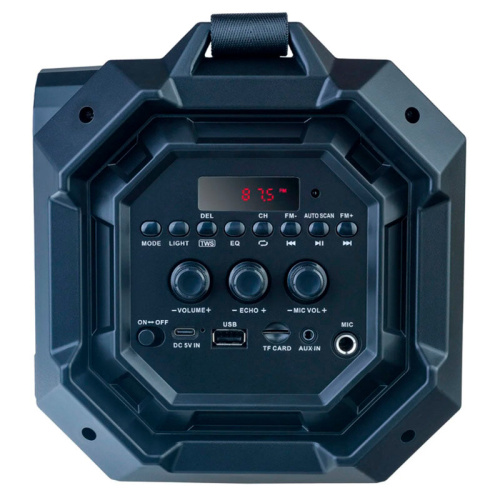 Акустика портативная PERFEO PF_D0020 Bear 36W черная + бп микрофон