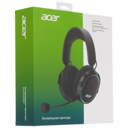 Беспроводные/проводные наушники Acer OHR303 черный