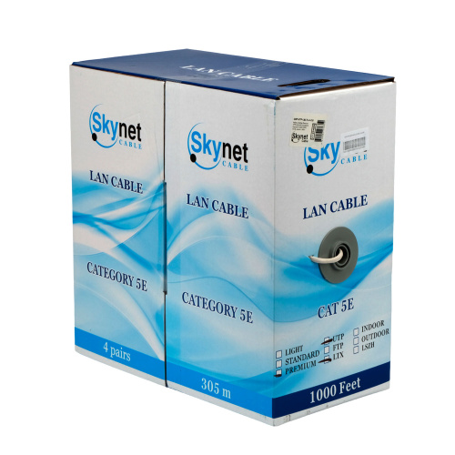 Витая пара SkyNet Premium CSP-UTP-LSLTx-4-CU белый