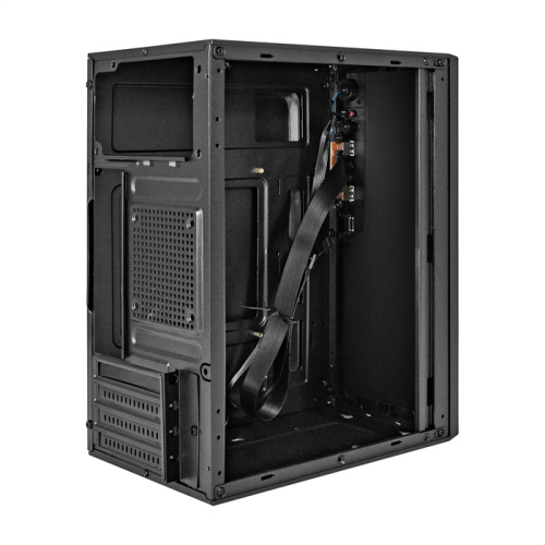 Корпус Exegate BAA-308UC EX297995RUS Minitower (mATX, без БП, 1*USB+1*USB3.0+1*TypeC, HD Audio, черный)