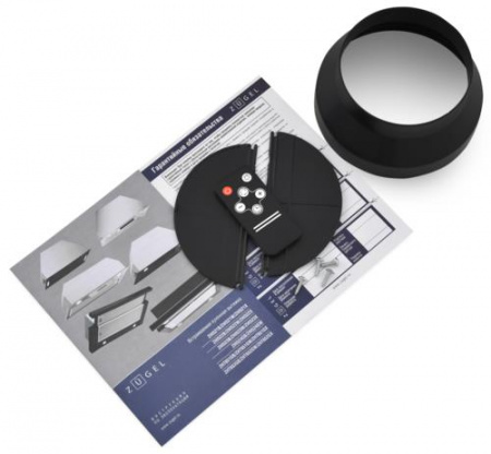 Вытяжка телескопическая ZUGEL ZHT652GW белый/белый