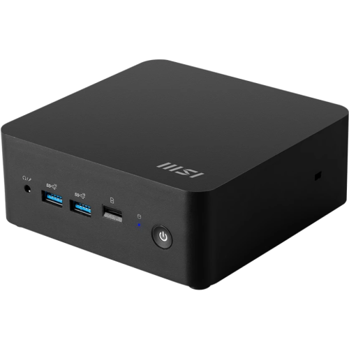 Неттоп MSI Cubi NUC 1M-044XRU (9S6-B0B111-090) Intel Core 5 120U, DDR5 16ГБ, 512ГБ(SSD), Intel Graphics, CR, noOS, черный