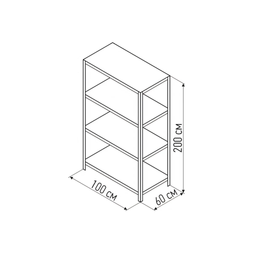 Стеллаж ПАКС МС-264 (2284792)