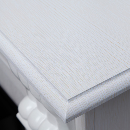 Электрокамин RealFlame Ottawa WT белое золото с очагом 3D Oregan