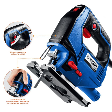 Лобзик Зубр ЛП-500 К кейс