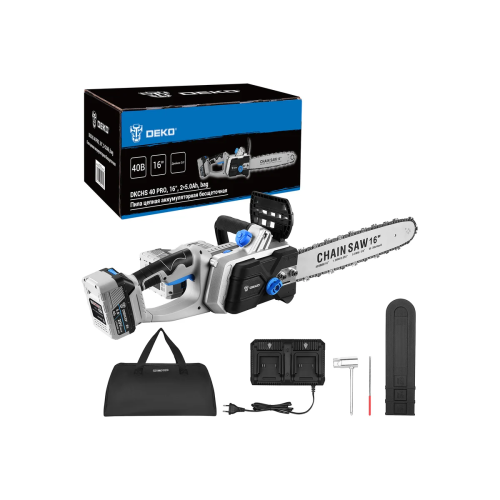 Цепная пила Deko DKCHS 40 Pro (085-2019) с акк и ЗУ