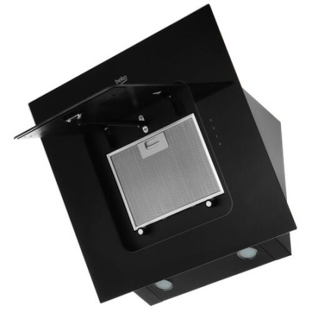 Вытяжка наклонная Beko HCA62540B черный/черный