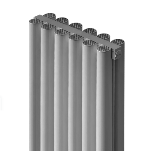 Алюминиевый радиатор отопления Stout SRA-3120-20000806 Anteprima 2000 6 секций серый
