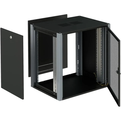 Шкаф коммутационный Sysmatrix WP 6612.930 настенный 12U 600x600мм серый