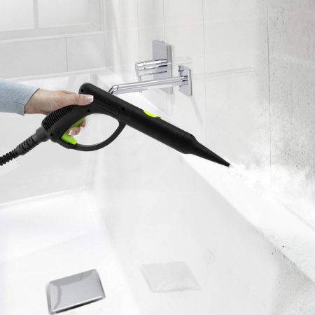 Пароочиститель напольный Kitfort KT-935 черный