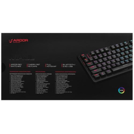 Клавиатура проводная + беспроводная ARDOR GAMING Maul