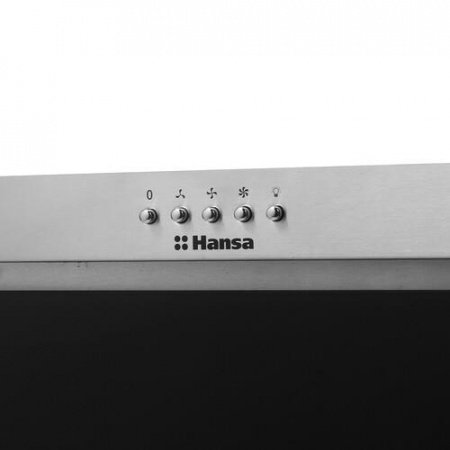 Вытяжка полновстраиваемая Hansa OMP6242BIH серебристый/черный