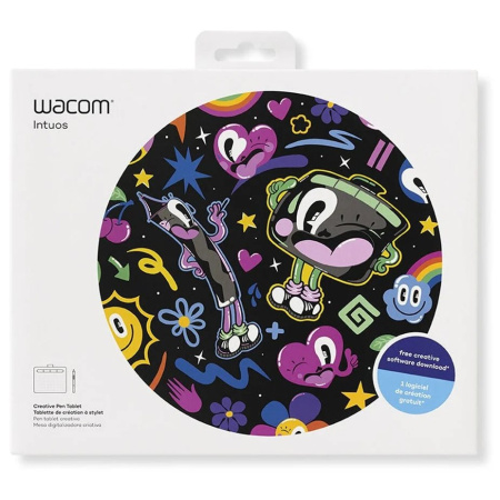 Графический планшет Wacom CTL-4100K-N Intuos S Black