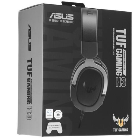Проводные наушники ASUS TUF Gaming H3 серый