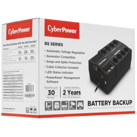ИБП CyberPower BS650Е NEW
