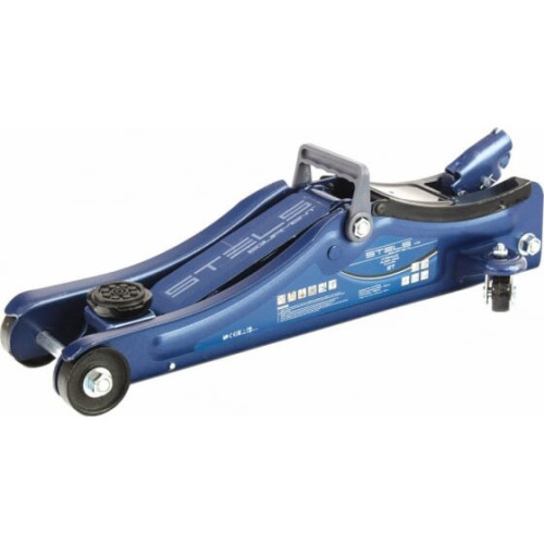 Домкрат STELS 51129 гидравлический подкатной 2 тонны low profile 80-380мм