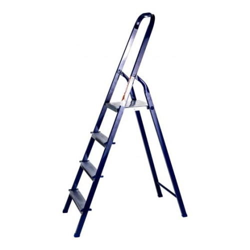 Стремянка Alumet М8304 стальная окрашенная с алюминиевыми ступенями 4 ст.