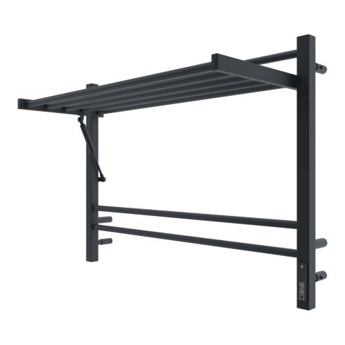 Электрический полотенцесушитель Terminus Горизонт П8 800х600 КС sensor quick touch (черный муар)