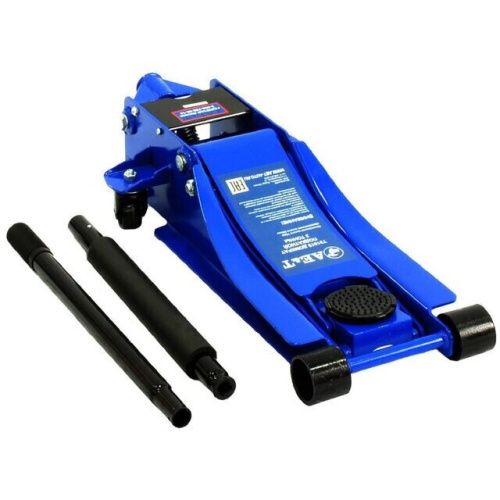 Домкрат подкатной AE&T T31703 двухнасосный низкий 3 т