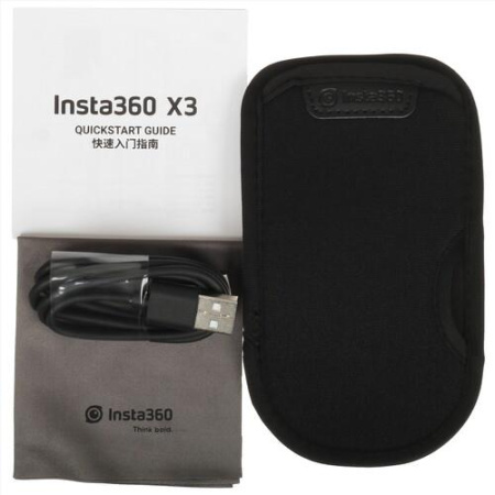Экшн-камера Insta360 X3 черный