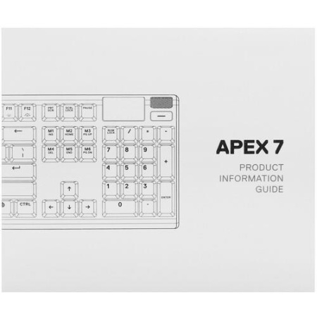 Клавиатура  проводная SteelSeries Apex 7