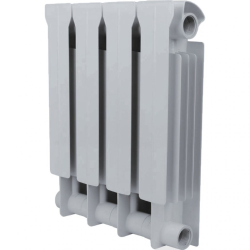 Радиатор биметаллический Global Style Plus 350 (4 секции) серый
