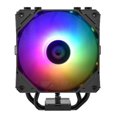 Вентилятор ID-COOLING SE-224-XTS-ARGB black, 4-pin, 220W/PWM/LGA1700/1200/115x/AM4/AM5/Screws