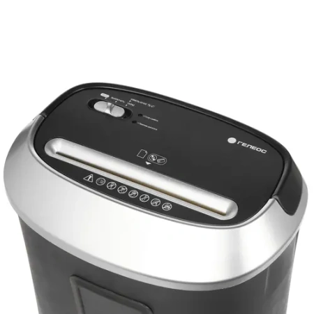 Шредер ГЕЛЕОС УМ30-4 черный/серебристый