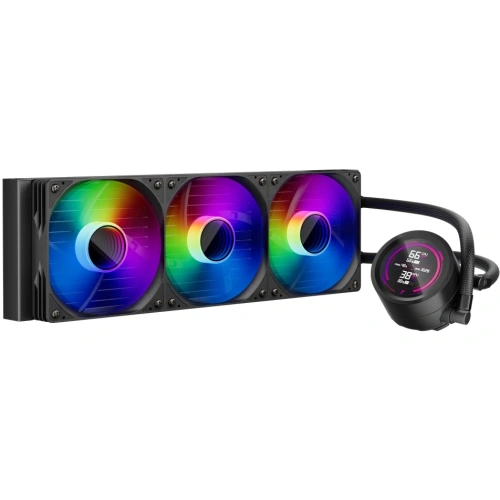 СВО 1STPLAYER TS4 360 Black (TS4-360-BK) / 3x120mm, ARGB, IPS display