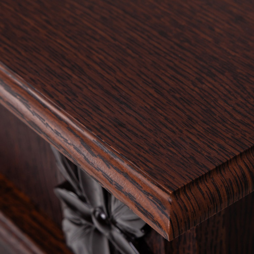 Электрокамин RealFlame Philadelphia 25,5/26 DN орех с очагом 3D Helios 26