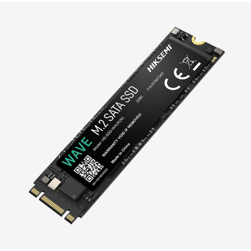 SSD HIKSEMI Wave(N) (HS-SSD-WAVE(N) 512G) 512Gb M.2 (SATA3, up to 560/500MBs, 3D NAND, 140TBW)