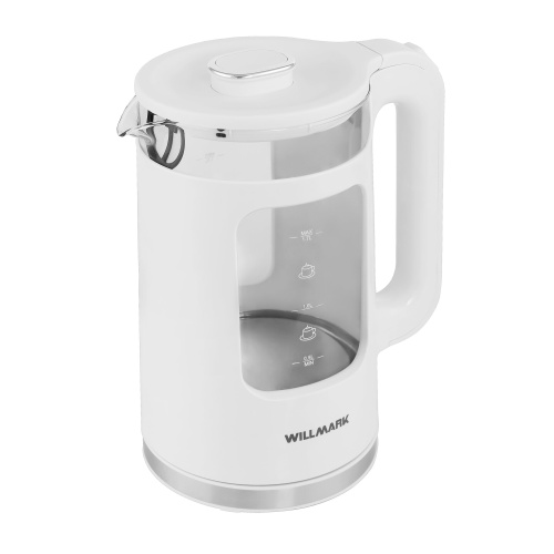 Электрочайник WILLMARK WEK-1725W белый