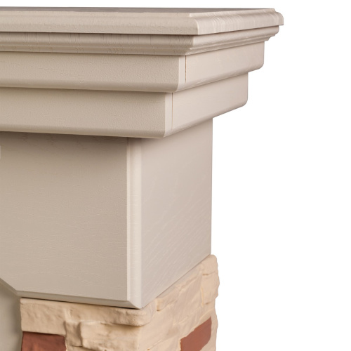 Электрокамин RealFlame Neapolis WT айвори с очагом 3D Oregan