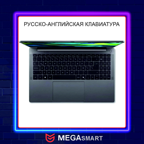 Ноутбук Acer Aspire Lite AL15-32P-C1KD 15.6", IPS, Intel Celeron N4500 1.1ГГц, 2-ядерный, 8ГБ LPDDR4x, 256ГБ SSD, Intel UHD Graphics, без операционной системы, серый [nx.jb8er.001]