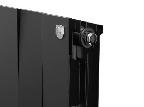 Биметаллический радиатор отопления  Royal Thermo Pianoforte 200 16 Секций Noir Sable