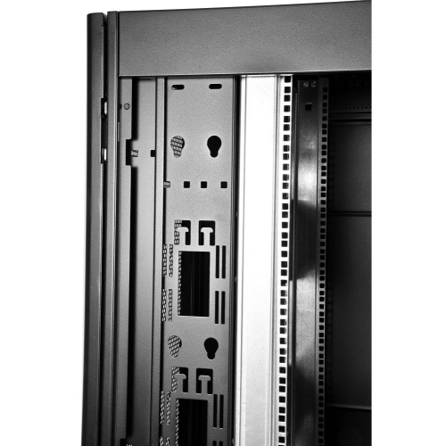 Шкаф серверный ЦМО ШТК-СП-42.8.12-48АА-9005 напольный 42U 800x1190мм пер.дв.перфор.