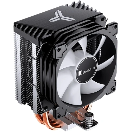 Кулер JONSBO CR-1400 E ARGB Black LGA1851/1700/1200/115X/AM5/AM4 (TDP 160W, PWM, 92mm ARGB LED Fan, 4 тепловые трубки, 4-pin) Retail