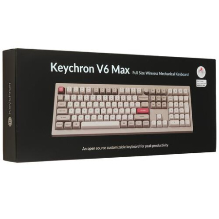Клавиатура проводная + беспроводная Keychron V6 Max