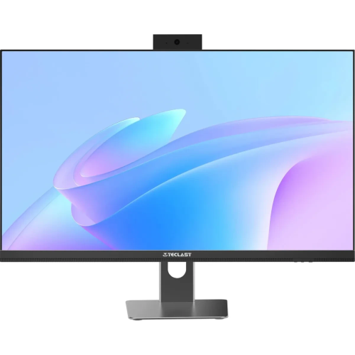 Моноблок Teclast T24 Air (14450HX32G1TFKRU) 23.8" Full HD i5 14450HX (2.4) 32Gb SSD1Tb UHDG CR Win11Pro GbitEth WiFi BT 120W клавиатура мышь Cam черный