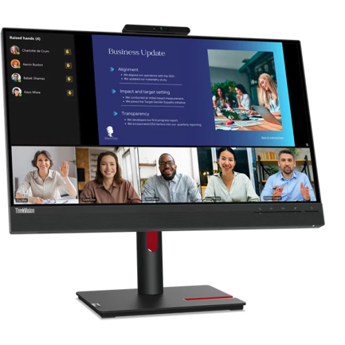Монитор Lenovo ThinkVision T24v-30 (63D8MAT3UK) черный