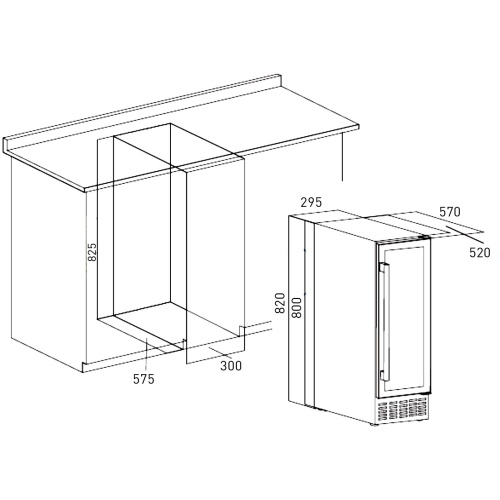 Винный холодильник ZUGEL ZCWI170DB